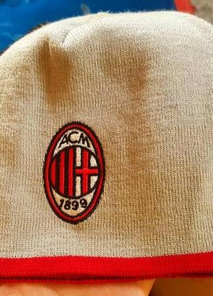 Тонка клубна шапка з логотипом adidas acm, chelsea 54-56 см дешево розпродаж