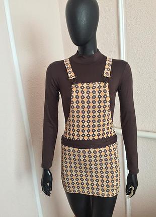 Сарафан на гольф гольфик водолазку під zara sassofono gizia