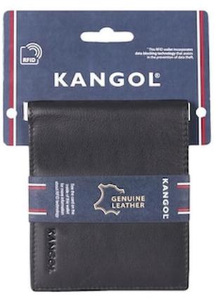 Кошелек кожаный kangol гаманець