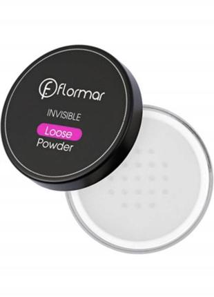 Пудра розсипчаста flormar invisible loose powder, silver sand, 18 г.