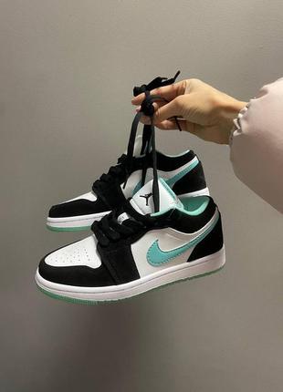 Nike air jordan 1 retro low “aurora”  женские кроссовки 🆕 найк аир джордан5 фото