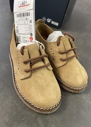 Замшеві туфлі zara 21 розмір