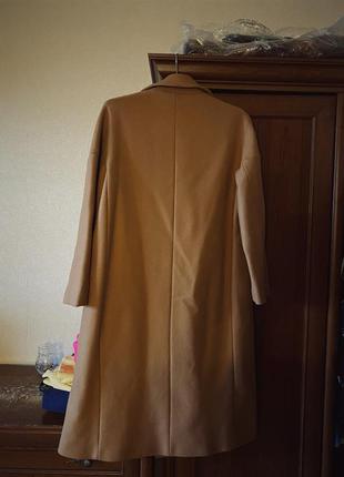 Женское теплое пальто mango, размер l3 фото
