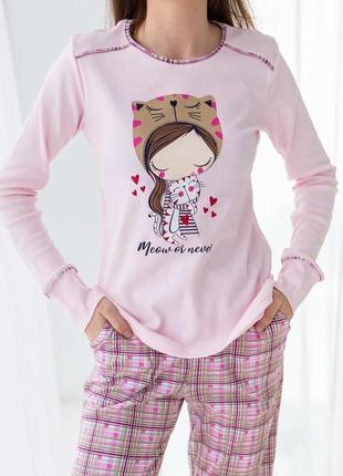 Натуральна піжама для дівчинки 8-9 років піжама для дівчинки 128-134см