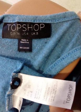 Милая, стильная, брендовая маечка. бренд topshop. раз.евро 366 фото