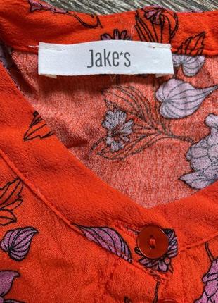 Jake*s плаття в воланами з віскози7 фото