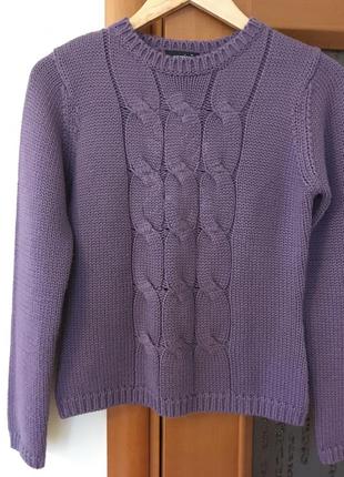 Стильный брендовый свитер.1 фото