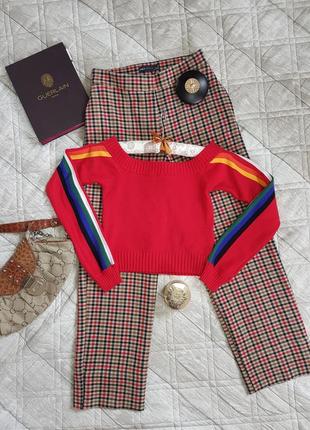 Дуже модний і яскравий укорочений светр forever 21 розмір s