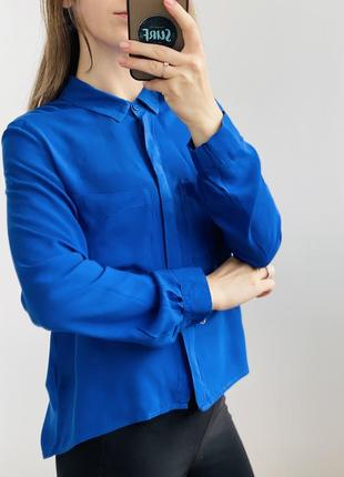 Синя сорочка h&m