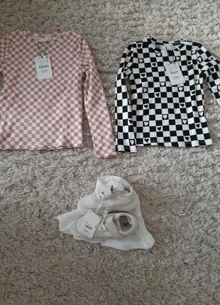 Суперові водолазки для дівчаток"zara"шахматки-р.116-128 нова колекція!!
