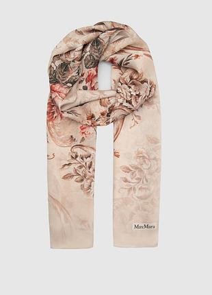 Шелковый шарф max mara италия