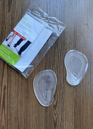 Силиконовые стельки, гелевые подушечки под носочек