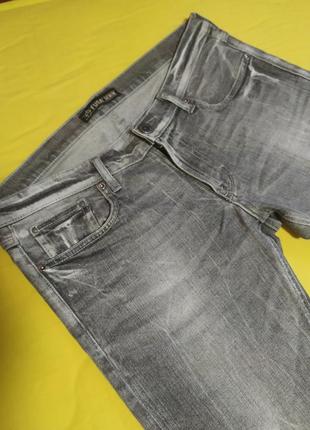 Fuga denim серые джинсы 31 - 32 р
