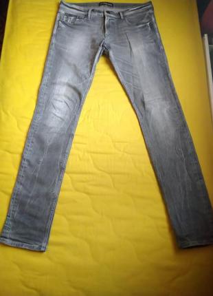 Fuga denim серые джинсы 31 - 32 р
