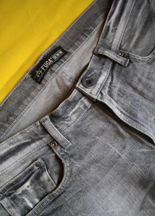 Fuga denim серые джинсы 31 - 32 р
