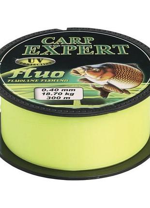 Жилка carp expert uv fluo yellow 300м 0.35мм 14.9кг
