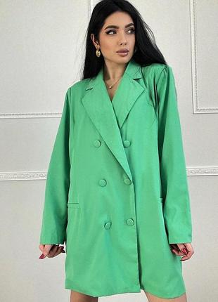 Удлиненное платье пиджак boohoo