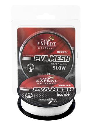 Пва-сітка 7м 35мм на шпулі carp expert micro mesh slow