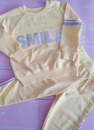 Трикотажный костюмчик для девочки