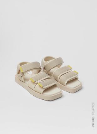 Zara нові дитячі сандалії на липучках