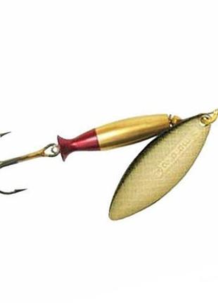 Блешня mepps aglia long heavy no1+ gold red 12.0 g