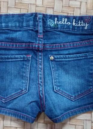 Классные джинсовые шорты с хелоу кити 3
