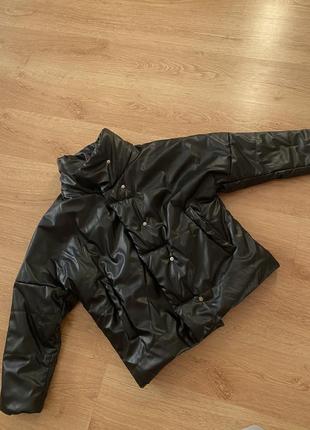 Курточка з екошкіри2 фото