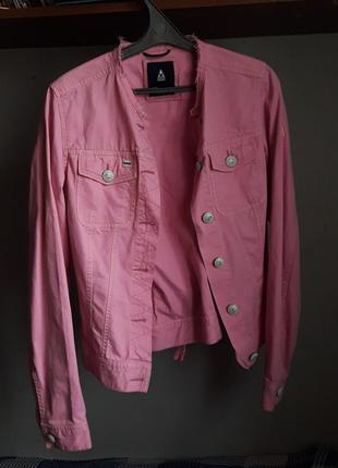 Рожева джинсовці gaastra 100%cotton