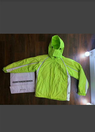 Лыжная куртка цвета лайм chamonix7 фото