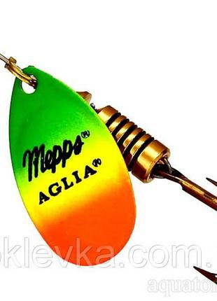 Блешня mepps aglia 0 fluo tiger 2.5 g