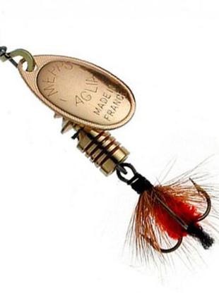 Блешня mepps aglia mouche 2 cuprum red fly