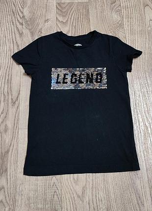 Футболка для девочки, размер 116