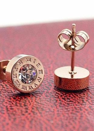 Серьги гвоздики