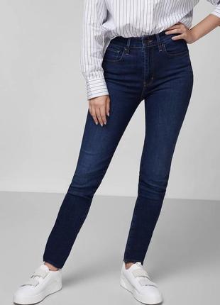 Levi’s skinny базовые идеальные стрейчевые джинсы4 фото