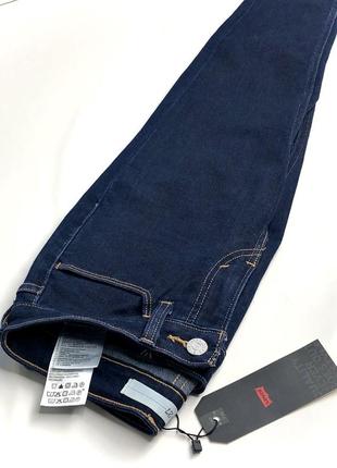 Levi’s skinny базовые идеальные стрейчевые джинсы9 фото