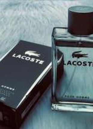 Мужской парфюм lacoste pour homme 100 ml оригинал, духи мужские2 фото