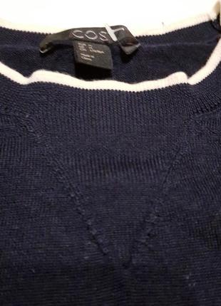 Шерсятной тонкий светр cos розмір м2 фото