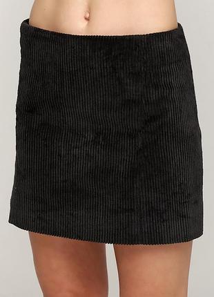 Вельветовая мини юбка cos