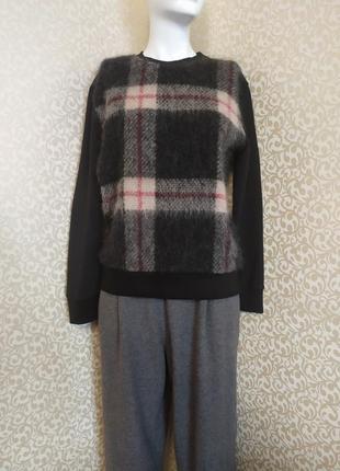 Шикарный комбинированный джемпер, свитер, кофта от дизайнера sonia rykiel