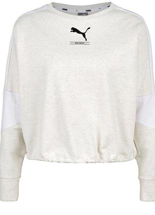 Свитшот женский puma nu-tility crew sweat