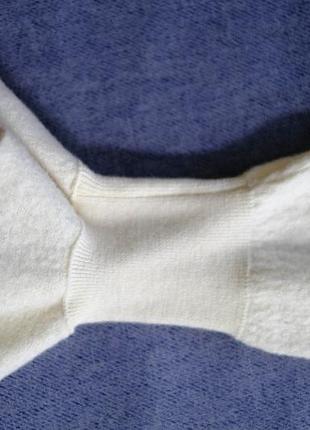 Дизайнерский свитер кашемир айвори молочный stella mccartney италия annette gortz rundholz9 фото