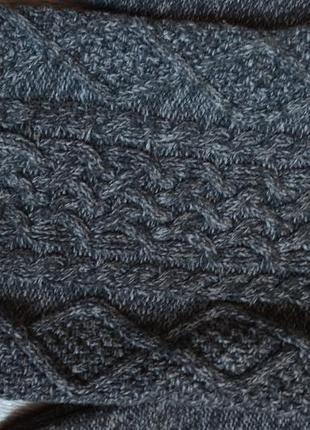 Кофта,вязаный свитер next серый3 фото