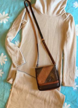 Довга тепла сукня