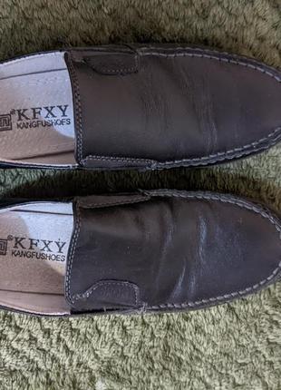 Продам кожаные качественные макасины- туфли на мальчика, производство турция6 фото