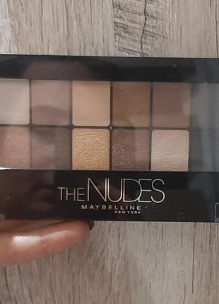 Maybelline new york the nudes palette2 фото