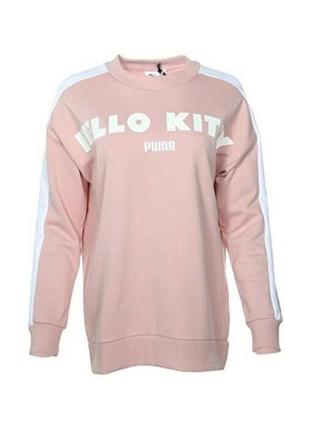 Толстовка puma x hello kitty crew3 фото