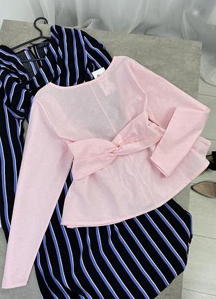 Ніжна, рожева блуза na-kd