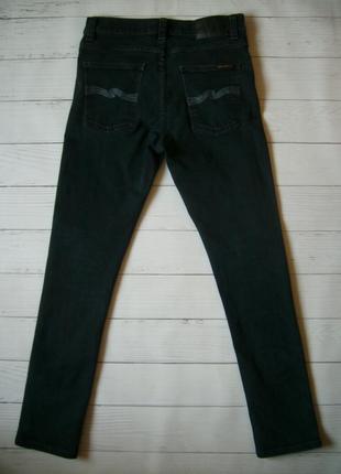 Зауженные мужские джинсы nudie lean dean+подарок рубашка h&m6 фото
