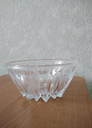 Салатники хрустальные