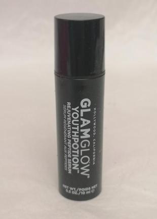 Омолоджуюча пептидний сироватка для обличчя glamglow youthpotion rejuvenating peptide serum, 10 мл2 фото